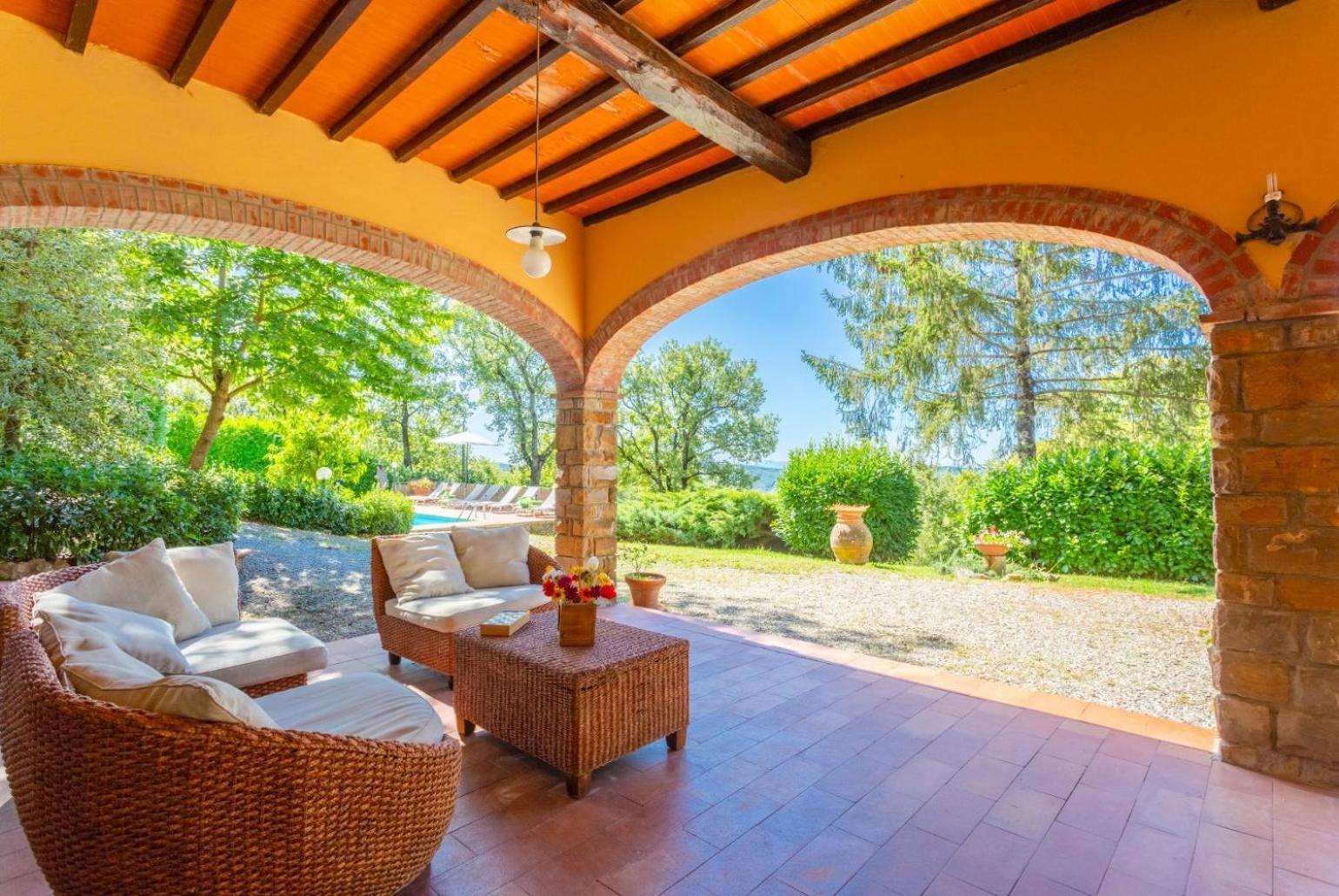 Villa Casa Al Sole Siena Exterior foto