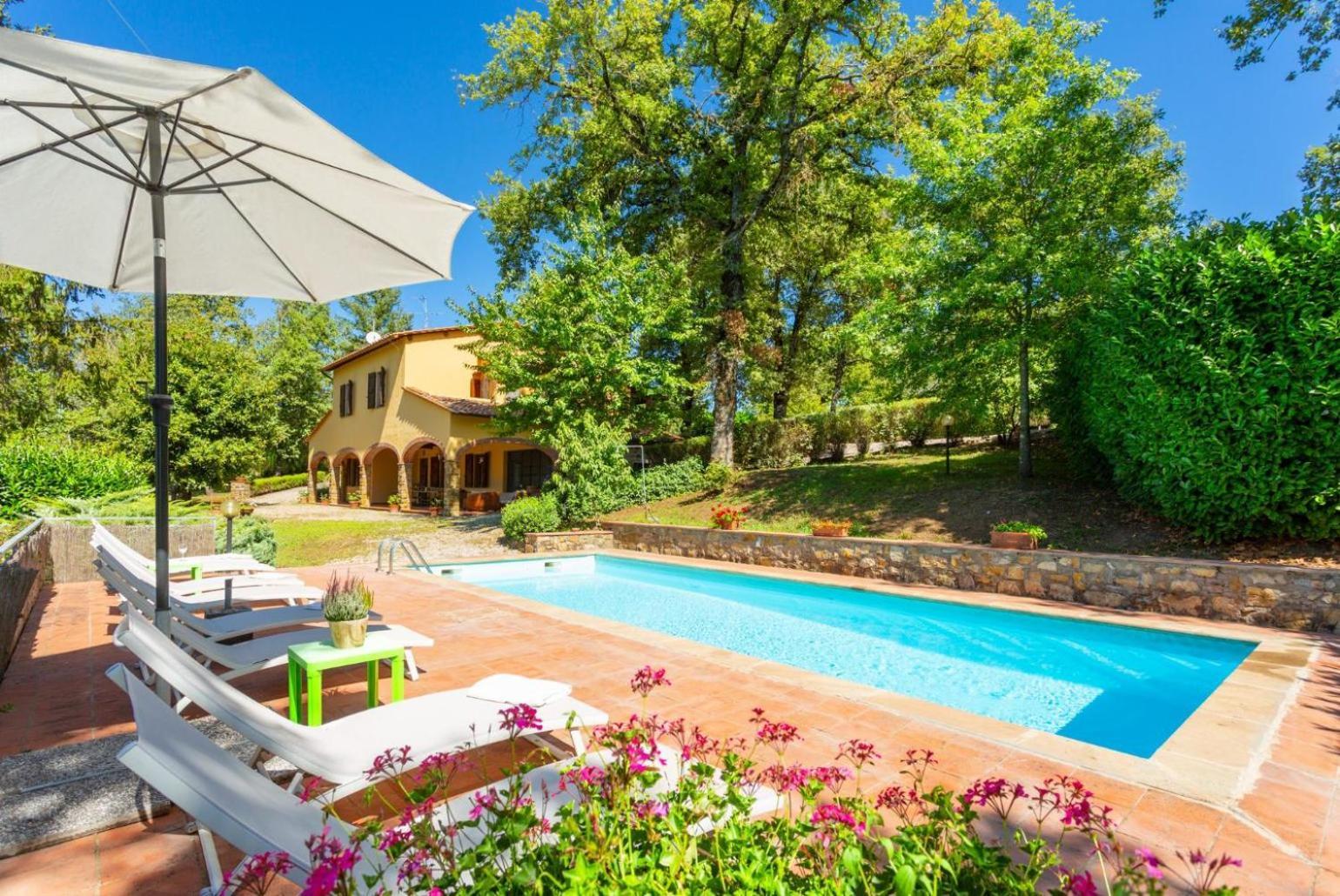 Villa Casa Al Sole Siena Exterior foto